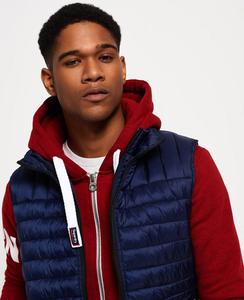 Chaleco acolchado para hombre, diseño personalizado, moda barata, transpirable, impermeable, de talla grande, capucha de piel, ropa de invierno Unisex - Product Image 5