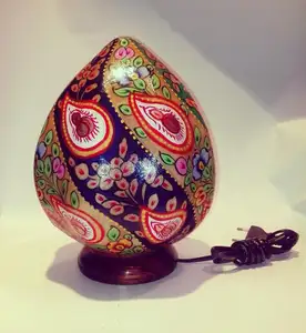 Hand-Printed <strong>Camel</strong> Skin Lamps - Product Image 1