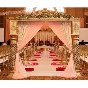 Decoración de Entrada para Bodas, Elegante Decoración de Puerta de Entrada, Fabricante de Puertas de Bienvenida para Bodas - Product Image 1