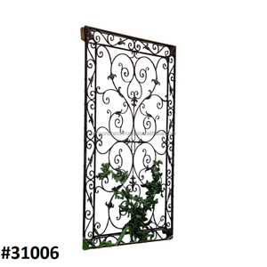 Carré Noir de Fer Moderne Mur Treillis - Product Image 3