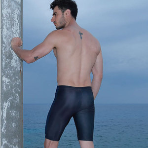 custom trunks swimsuits men leisure swimming sports jammers - Product Image 5