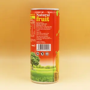 VINUT jus mangga kaleng 250ml, Mixer jus buah buah pabrik minuman sehat