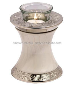 Tealight Awareness purple Cremation By Brassworld India Funeral Supplies - Product Image 5