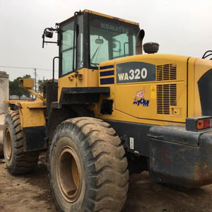 Usado Komatsu WA320 cargador frontal retroexcavadora cargador Mini cargador Tractor cargador con componente de motor central para la venta - Product Image 3