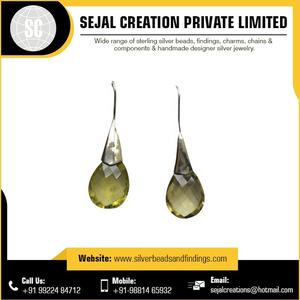 Pendentif fin en argent sterling 925 et breloque collier de pierres précieuses de couleur personnalisée - Product Image 5