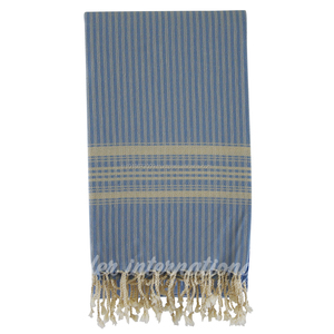 Serviettes turques Lux Herringbone Pestemal, serviettes Hamam Wholesale - Blanket palace collection - Product Image 1
