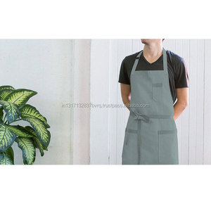 Delantales de cocina de cintura de algodón de calidad superior, accesorios de cocina hechos a medida - Product Image 5