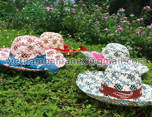 หมวกปานามาแบบเรียบสำหรับฤดูร้อนสไตล์ใหม่มีริบบิ้นสีและโลโก้ที่กำหนดเอง - Product Image 1