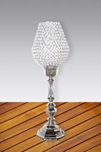 Portavelas de bola de cristal de aluminio de alta calidad para el hogar, oficina, bodas y decoraciones navideñas - Product Image 6