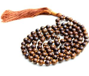 Collier Mala en Bronzite tendance, spirituel tibétain 108, perles Mala, collier de bijoux en pierres précieuses faites à la main - Product Image 2
