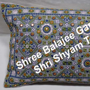 Indian Embroidered Suzani <b>Sofa</b> Throw Pillows Suzani <b>Cushion</b> <b>Cover</b> Decorative Embroidered Decorative Pillow Handmade - Product Image 1