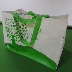 Sacs de shopping en PP non tissé avec film OPP brillant de couleur personnalisée 42x40x20cm Poignées en sangle PP Prix bas - Product Image 4