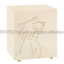 Urna Funeraria de Metal para Mascotas, Estilo Americano, Marca Brassworld India, Artículos Funerarios Premium Hechos en India - Product Image 5
