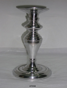 Portavelas de aluminio hecho a mano, candelabro decorativo y candelabro para regalo, boda, comedor, fiesta y cocina - Product Image 1