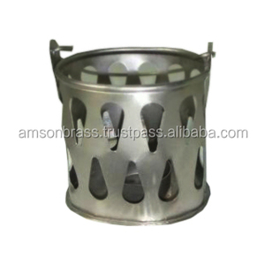 Decorative Tall Metal Perforated Hurricane <b>Candle</b> <b>Holder</b> for Home Decoration - Product Image 5