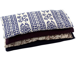 Coussin pour les yeux en coton 100% fabriqué en Inde, idéal pour le yoga, la méditation, la massothérapie, le sommeil et une utilisation écologique - Product Image 3