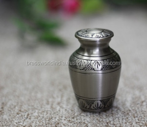 Recuerdo de flores de la tierra, recuerdo de cremación de BRASSWORLD, INDIA - Product Image 6