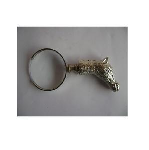 Fabuleux Design loupe miroir verre meilleure vente entière Portable loupe poignée métallique Vintage lecture loupe - Product Image 2