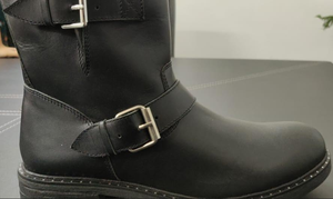 Sobrantes sobrantes de marca etiquetas de cuero de vaca genuino para mujer botas de suelo suave Casual ligero occidental Otoño Invierno zapatos - Product Image 2