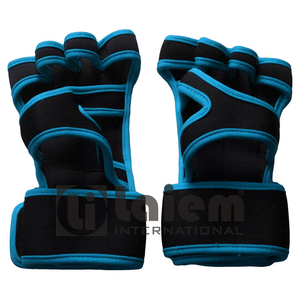 Gants de fitness en néoprène légers unisexes avec rembourrage en silicone antidérapant Accessoires d'entraînement confortables - Product Image 2