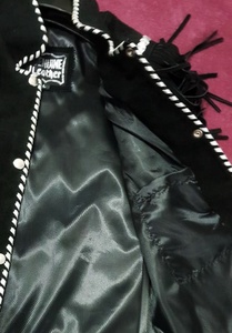 เสื้อกั๊กหนังถักขอบสไตล์ตะวันตกวินเทจอินเดียผู้หญิง2023 - Product Image 6