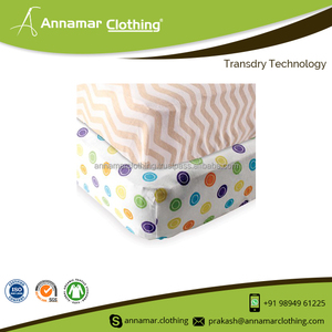 Sábanas ajustadas orgánicas para cuna de bebé, OEM, 2 paquetes - Product Image 3