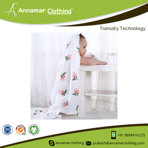 CPSC Certified Organic Muslin Baby Swaddle <b>Blanket</b> | Soft Cotton Newborn Receiving <b>Wrap</b> Breathable Gauze Nursery Bedding Comfort - Product Image 3