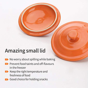 Mini Casserole pour Ramekins, 6/7 oz, en céramique, bols pour tremper - Product Image 3