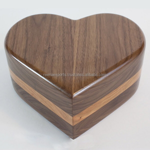 Urnes funéraires en bois pour animaux de compagnie aux prix les plus bas, urne en bois antique, fabrication indienne, urne en bois d'acacia de haute qualité - Product Image 3