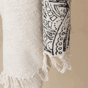 100% algodón bloque impreso venta al por mayor manta tejida a mano con servicio personalizable disponible - Product Image 6