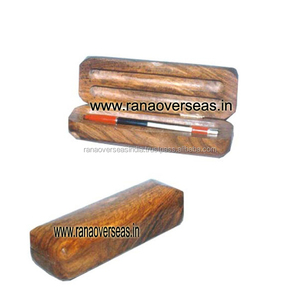 Boîtes à stylos et crayons en bois rectangulaires, fait à la main, de forme rectangulaire pour étudiants, cadeaux spéciaux, nouvelle collection - Product Image 4