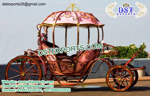 Chariot cendrillon de mariée conte de fées pour mariage, expédition par cendrillon - Product Image 5