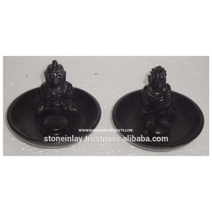 Porta Incienso de Piedra Jabonosa Hecho a Mano - Product Image 1