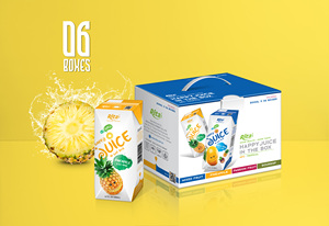 ผู้ผลิตในเอเชีย น้ำสับปะรดคุณภาพสูง บรรจุภัณฑ์แบบ OEM - Product Image 6