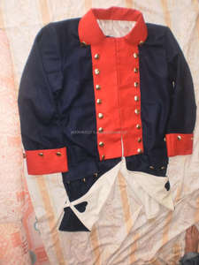 Hombres de alta calidad 100% lana invierno requisito personalizado Logo uniforme revolucionario nuevos abrigos - Product Image 4