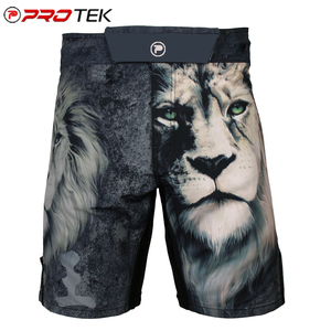 Pantalones Cortos de MMA Más Vendidos, Cómodos y Personalizables en Color y Talla, para Boxeo y Artes Marciales, en Poliéster y Elastano - Product Image 3