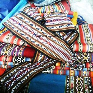 Cinta étnica Andina Chumpi Ppunchay Peru Handmade 10, 8 y 5 cms. Ancho - Product Image 3
