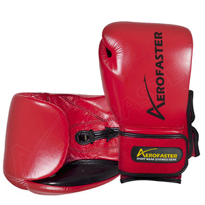 ถุงมือหนังสำหรับฝึกมวยสินค้าเพื่อการป้องกันถุงมือหนังโลโก้ออกแบบได้ตามต้องการ - Product Image 1