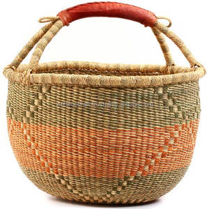 Giỏ Lưu Trữ Cỏ Biển/Giỏ Châu Phi/Giỏ Cỏ Biển Màu - Product Image 4