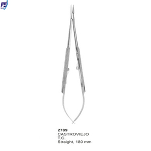 Micro ensemble de chirurgie 150 mm en acier inoxydable Micro ciseaux source d'alimentation manuelle droite FS2786 Instruments chirurgicaux - Product Image 4