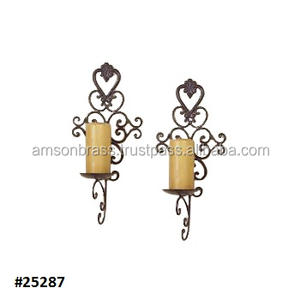 Candelabro decorativo de pared, candelabro de aluminio y Metal - Product Image 3