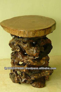 Table en bois flotté ensembles de meubles d'extérieur et d'intérieur - Product Image 4