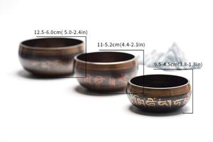 Wholesale Set of Handmade Tibetan Quartz Crucible and Buddhist Meditation <b>Cushion</b> Includes Singing Bowl for Healing - Product Image 3