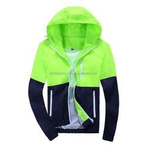 Veste mince d'automne et d'hiver à séchage rapide pour hommes, veste de protection solaire à capuche, vêtements d'extérieur, coupe-vent de Sport, vestes Ultra légères - Product Image 2