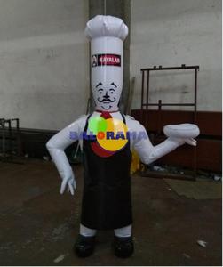 Globo publicitario inflable de 2m para cocinar, herramienta de marketing económica para exteriores - Product Image 3