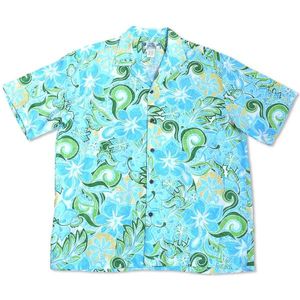 Aloha เสื้อฮาวายแขนสั้นสำหรับผู้ชาย,เสื้อพิมพ์ลายสวมใส่สบายผ้าคอตตอนบริการ Oem - Product Image 3