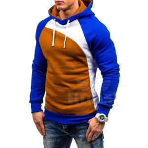 Nuevo diseño Sudadera con capucha Costura Sudaderas Hip Hop Hombres Moda Slim Fit Chándal Hombre Sudadera con capucha Hombre Propósito Tour XXXL - Product Image 1