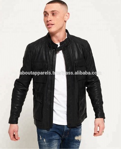 Nouvelle arrivée Vestes en cuir de mouton respirantes de créateur bon marché et élégantes pour hommes - Product Image 3