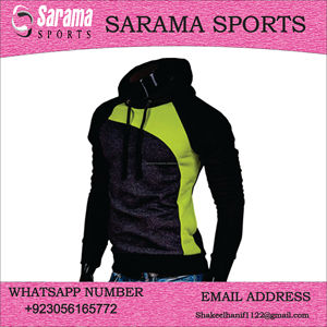 Sarama Sports High Quality <b>Hoodie</b> 100% Cotton Waterproof Embroidered Animal Pattern New Design - Product Image 2