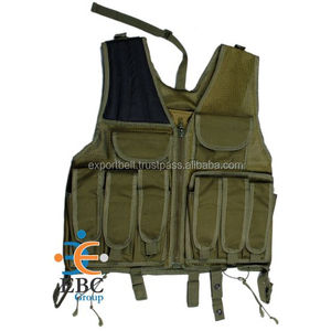 Gilet tactique Molle OEM de haute qualité en Cordura 800 Deniers, logo personnalisé, approvisionnement en gros rapide, camouflage vert olive - Product Image 6